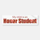Search for honor roll student bumper stickers Kid