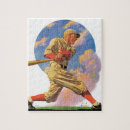 Search for baseball puzzles Vintage