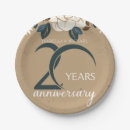 Search for 20th anniversary plates Floral