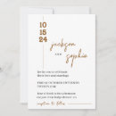 Search for copper and navy wedding invitations Fall colors