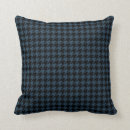 Search for houndstooth pillows blue