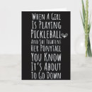 Search for funny pickleball cards Humor