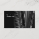 Search for accordion business cards Music