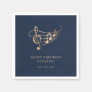 Search for musical notes napkins Simple