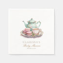 Search for teapot napkins Mother to be