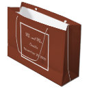 Search for mr and mrs gift bags White