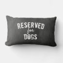 Search for dog pillows Typography