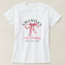 Search for sweet 16 tshirts Watercolor
