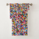 Search for colorful bath towels Sweet