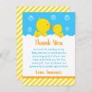 Search for rubber ducky thank you cards Rub a dub dub