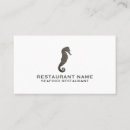 Search for seafood business cards restaurants