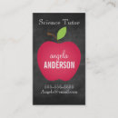 Search for school principal business cards Chalkboard