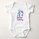 Search for mermaid 1st birthday baby clothes Cute