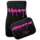 Search for hot pink car floor mats Glitter