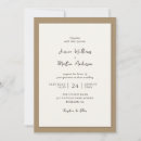 Search for brown kraft paper wedding invitations Simple