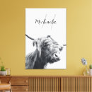 Search for portrait canvas prints Black