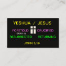 Search for gospel business cards Bible