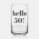 Search for 50th birthday beer glasses Unique