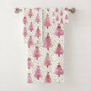 Search for pink christmas bath towels Whimsical