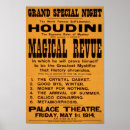 Search for houdini posters Magic