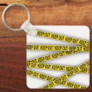 Search for police keychains Crime scene