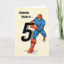 Search for superhero birthday cards Blue