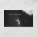Search for dandelion business cards nature
