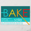 Search for fundraiser flyers Bake sale