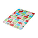 Search for blue christmas bath mats Red