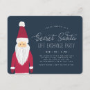 Search for secret santa exchange invitations Cute