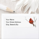 Search for cardinal bird return address labels Animal