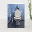 Search for bathroom humor cards Toilet