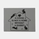 Search for bunny rabbit doormats Humor