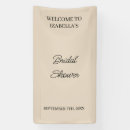 Search for fabric banners Welcome bridal shower