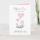 Search for cute mothers day cards Illustration