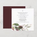 Search for rustic baptism invitations White