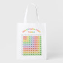 Search for school teacher reusable bags Math