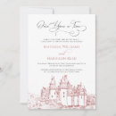 Search for fairytale wedding invitations Castle