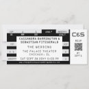 Search for admission ticket weddings Black and white