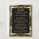 Search for 1920s wedding invitations Luxury