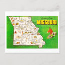 Search for missouri postcards Map