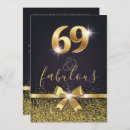 Search for 69th invitations elegant