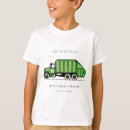 Search for garbage truck tshirts Green