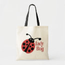 Search for lady bug tote bags Red