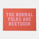 Search for unwelcome doormats Orange