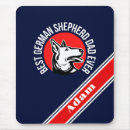 Search for german shepherd mousepads Black