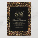 Search for formal 40th birthday invitations Chic
