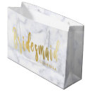 Search for bridesmaid gift bags Stylish