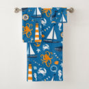Search for sea creatures bathroom accessories Nautical