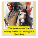 Search for native american quotes posters Cherokee